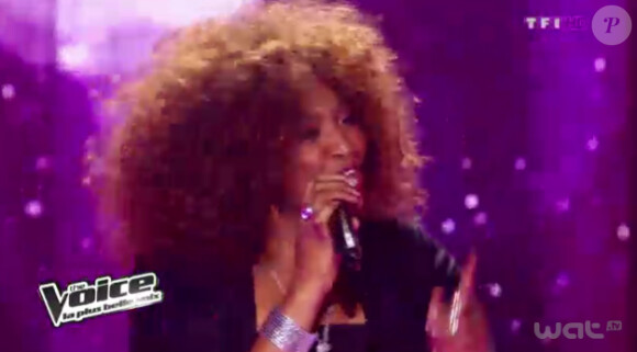 Prestation d'Ange Fandoh dans The Voice samedi 17 février 2012 sur TF1