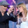 Stone et Charden lors de l'enregistrement de l'émission Les années bonheur, diffusée le 5 mai sur France 2