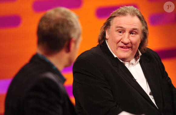 Gérard Depardieu, en mars 2012 à Londres.