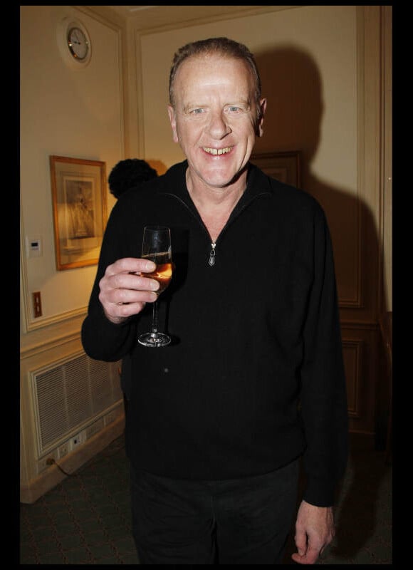 Jean Teulé pour la remise des prix des "Trois Coups de l'Angélus", lors d'un dîner à l'Hôtel Bristol à Paris le 19 mars 2012
 