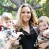 Brooke Mueller et ses jumeaux en mars 2011