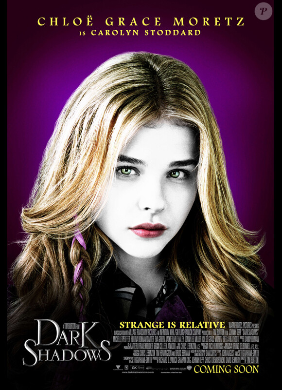 Affiche du film Dark Shadows de Tim Burton avec Chloë Grace Moretz