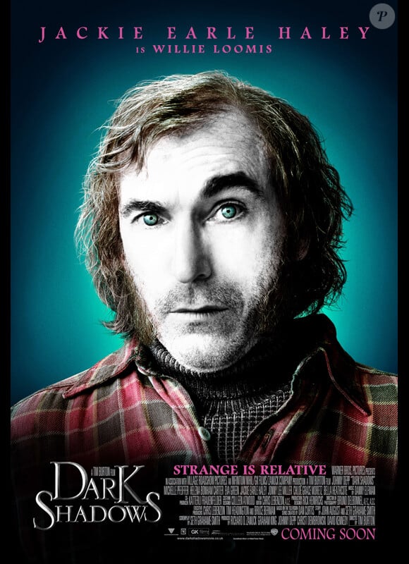 Affiche du film Dark Shadows de Tim Burton avec Jackie Earle Haley