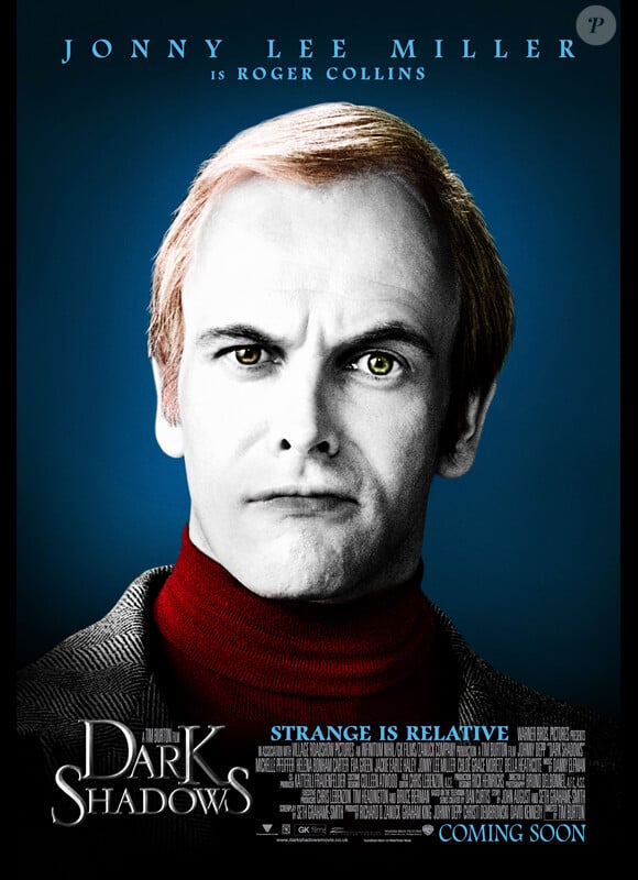 Affiche du film Dark Shadows de Tim Burton avec Jonny Lee Miller