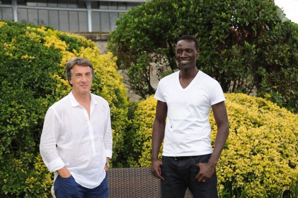 Omar Sy et François Cluzet en août 2011 à Angoulême