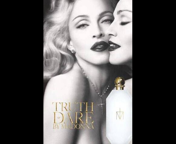 Campagne pour le parfum Truth Or Dare de Madonna, signée Mert and Marcus, 2012.