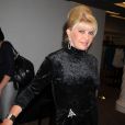 Ivana Trump, très apprêtée pour assister au défilé de sa fille Ivanka à New York, le 28 mars 2012.