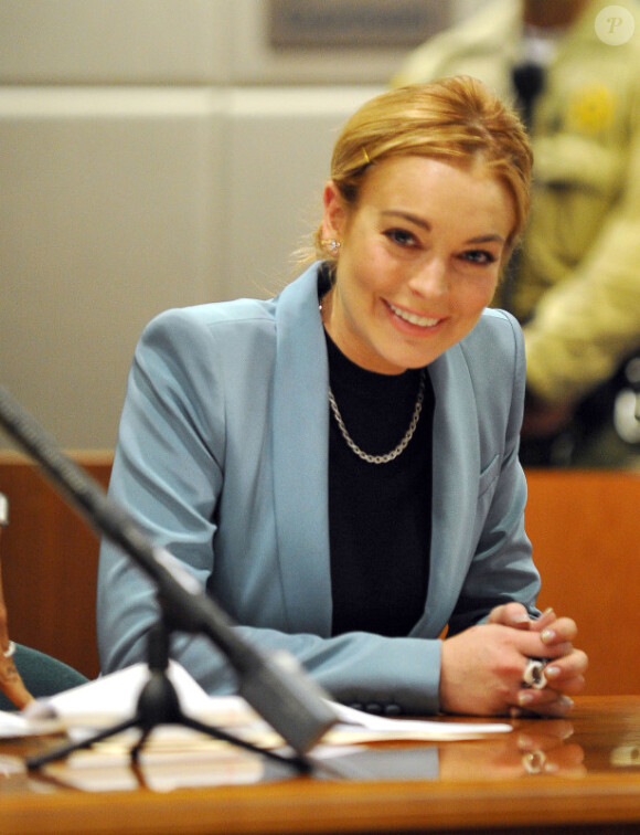 Lindsay Lohan a été libérée de toute comparution devant la Cour supérieure de Los Angeles, le 29 mars 2012.