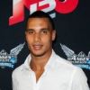 Mohamed, l'Ange anonyme lors du photocall des Anges de la télé-réalité 4 : Club Hawaï chez NRJ le 30 mars 2012 à Paris