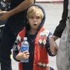 Kingston, le fils de Gwen Stefani semble avoir hérité du style éclectique de sa mère. A Los Angeles, le 30 mars 2012.