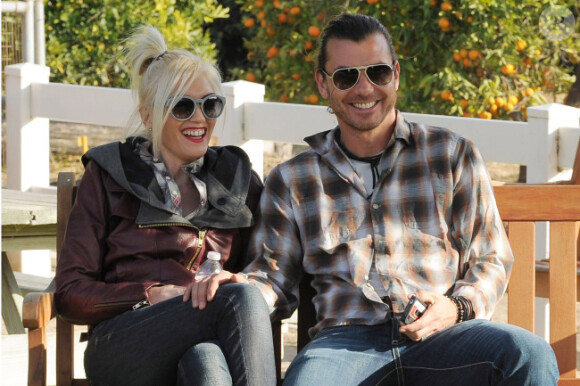 Gwen Stefani et Gavin Rossdale en janvier 2012