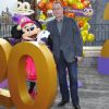 Jean Reno à Disneyland Paris pour les 20 ans du parc à thème, le samedi 31 mars 2012.
