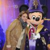 Claire Keim à Disneyland Paris pour les 20 ans du parc à thème, le samedi 31 mars 2012.