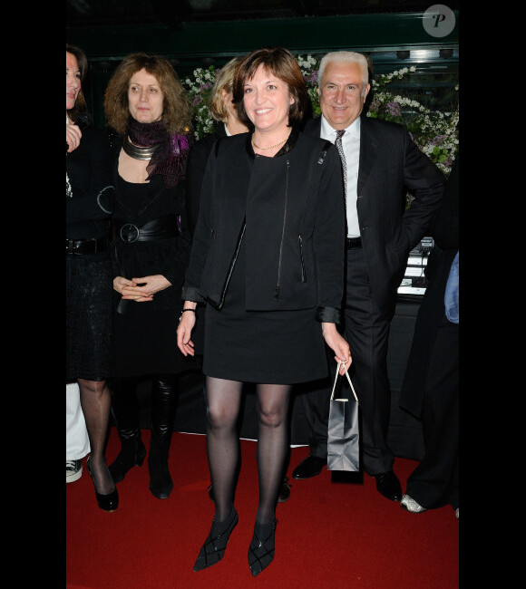 Sylvie Champagne, Lilas de la librairie le 3 avril 2012 à la Closerie des Lilas à Paris lors de la soirée en l'honneur du prix littéraire du même nom