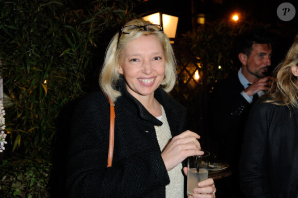 Isabelle Alexis le 3 avril 2012 à la Closerie des Lilas à Paris lors de la soirée en l'honneur du prix littéraire du même nom