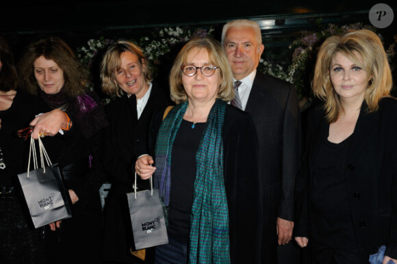 Claire Delannoy, Lilas de l'éditrice, le 3 avril 2012 à la Closerie des Lilas à Paris lors de la soirée en l'honneur du prix littéraire du même nom
