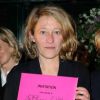 Nathalie Kuperman le 3 avril 2012 à la Closerie des Lilas à Paris lors de la soirée en l'honneur du prix littéraire du même nom