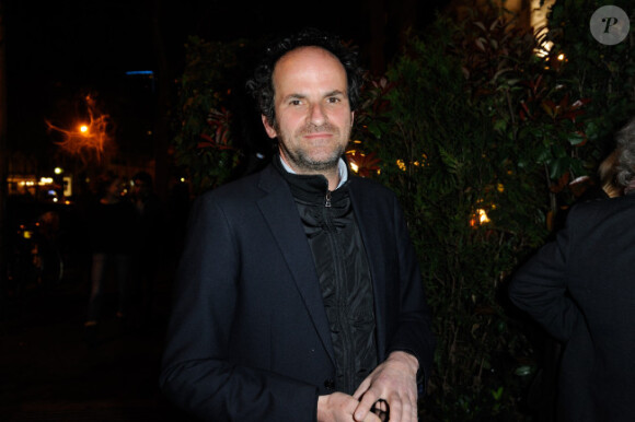 Lionel Abelanski le 3 avril 2012 à la Closerie des Lilas à Paris lors de la soirée en l'honneur du prix littéraire du même nom