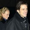 Jim Carrey et sa compagne Anastasia Vitkina à New York en février 2012