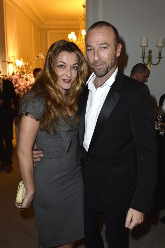 Arabelle Reille-Mahdavi et Jérôme Pulis lors de la soirée Dior en l'honneur de l'actrice et égérie maison Natalie Portman. Paris, le 3 avril 2012.