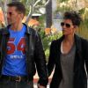 Halle Berry et Olivier Martinez le 5 avril dans les rues de Los Angeles