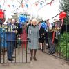 Camilla Parker Bowles ouvrait le 3 avril 2012 les portes du Jubilé de diamant de la reine Elizabeth II à Reynolds Park, Liverpool. Le 9 avril 2012, la reine Elizabeth II annonce qu'elle fait de Camilla une Dame grand-croix de l'ordre royal de Victoria.