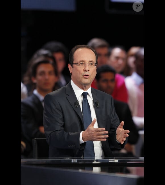 François Hollande en avril 2012 à Paris