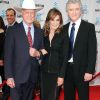 Patrick Duffy, Linda Gray et Larry Hagman de la série Dallas, à Los Angeles, lors du TCM Classic Film Festival, le jeudi 12 avril 2012.