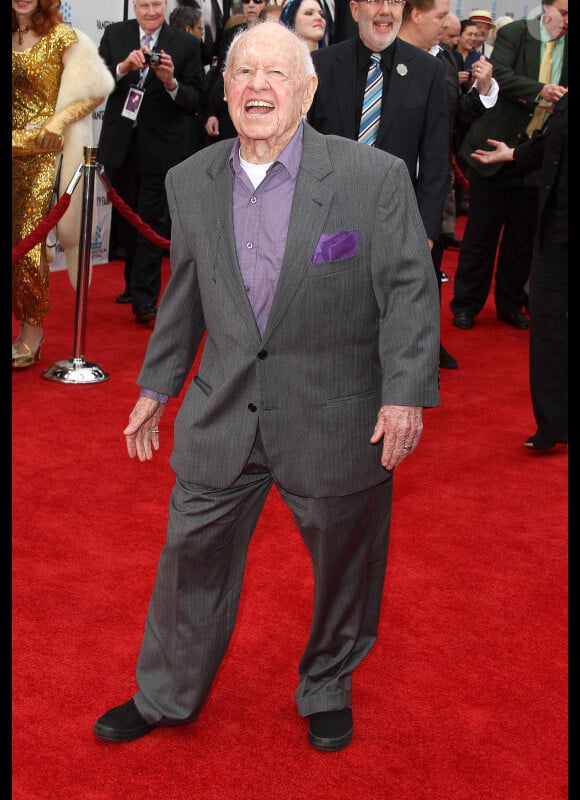 Mickey Rooney à Los Angeles, lors du TCM Classic Film Festival, le jeudi 12 avril 2012.