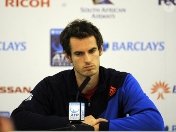 Andy Murray le 22 novembre 2011 à Londres