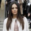 Mila Kunis en mars 2012 à Paris