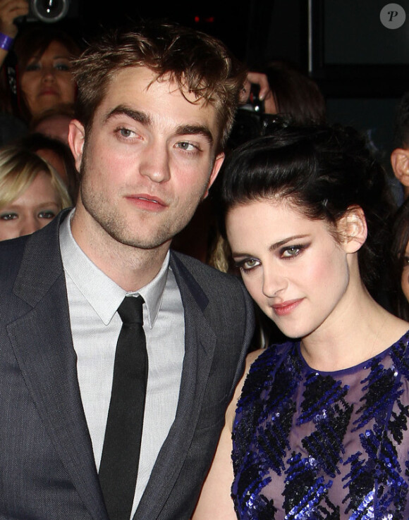 Robert Pattinson et Kristen Stewart à Los Angeles, en novembre 2011.