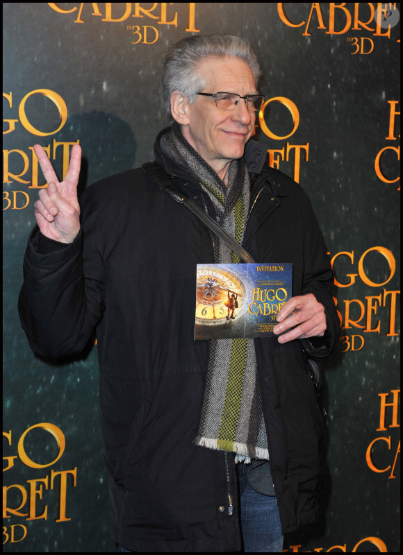 David Cronenberg à Paris, en décembre 2011.