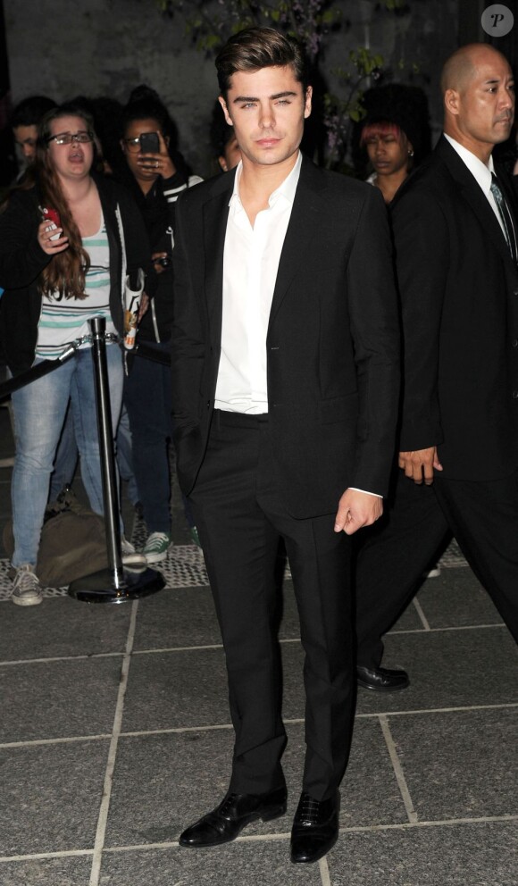 Zac Efron lors de l'avant-première new-yorkaise de The Lucky One le 19 avril 2012