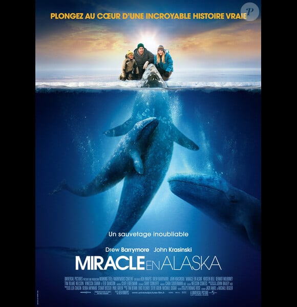 Affiche du film Miracle en Alaska, avec Drew Barrymore - sorti le 18 avril 2012
