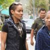 Jada Pinkett-Smith s'offre une virée shopping avec sa fille Willow à Los Angeles le 21 avril 2012
