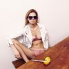 Katsia Damankova pour la lingerie Stella McCartney, collection printemps-été 2012
