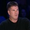 Simon Cowell impressionné par le groupe français Cascade dans l'émission Britain's Got Talent, sur ITV, le 21 avril 2012.