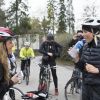 La princesse Mette-Marit de Norvège offrait mardi 24 avril 2012 un bon coup de pub à la campagne incitant les Norvégiens à se rendre au travail à vélo. Elle a rallié depuis Sakugum le palais royal à Oslo, soit environ 20 km.