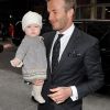 David Beckham complètement gaga de sa fille Harper