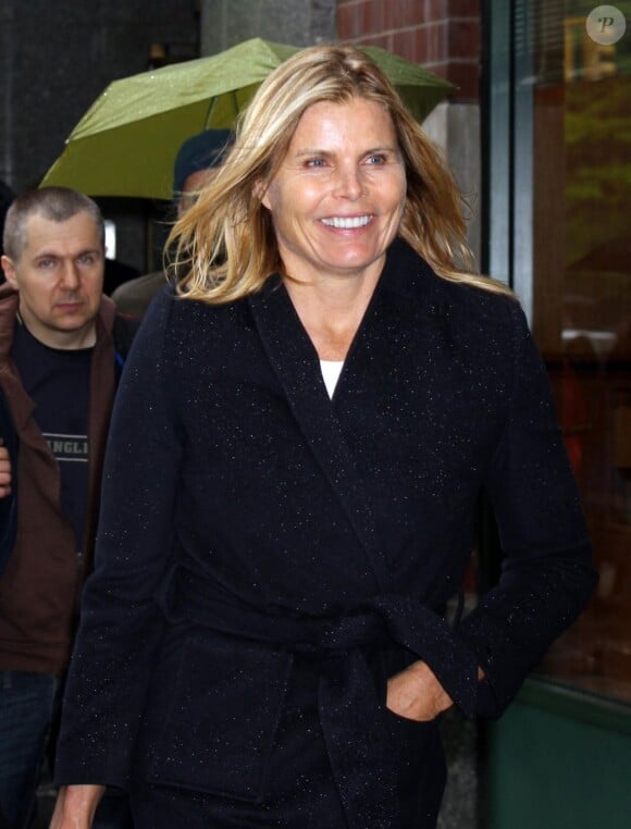 Mariel Hemingway effectuait quelques courses chez Whole Foods Market, accompagnée de sa fille Dree. New York, le 26 avril 2012.