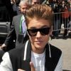 Jsutin Bieber à New York, le 27 avril 2012.