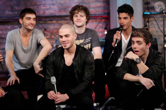The Wanted à New York, le 25 avril 2012.