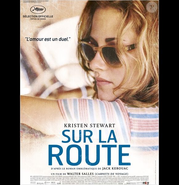 Affiche du film Sur la route avec Kristen Stewart
