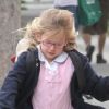 Jennifer Garner va chercher sa fille Violet à l'école, le 30 avril 2012 à Santa Monica