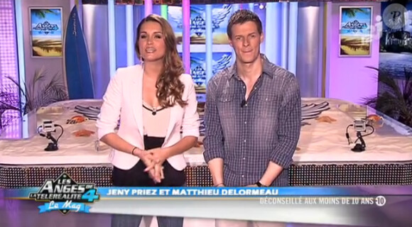 Jeny et Matthieu dans les anges de la télé-réalité 4, le mag, mardi 1er mai 2012 sur NRJ 12