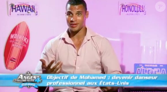 Mohamed dans Les Anges de la télé-réalité 4 le vendredi 4 mai 2012 sur NRJ 12