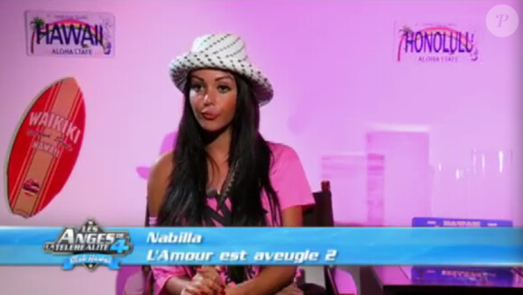 Nabilla dans Les Anges de la télé-réalité 4 le vendredi 4 mai 2012 sur NRJ 12Nabilla