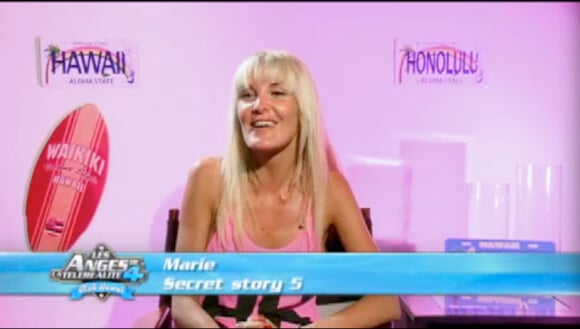 Marie dans Les Anges de la télé-réalité 4 le vendredi 4 mai 2012 sur NRJ 12
