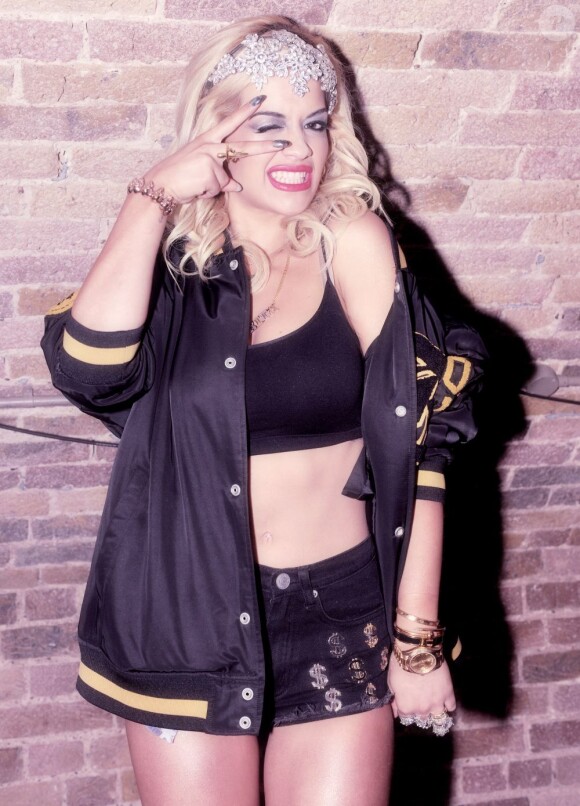 Rita Ora présente son nouveau single R.I.P., au club GAY, à Londres le 6 mai 2012